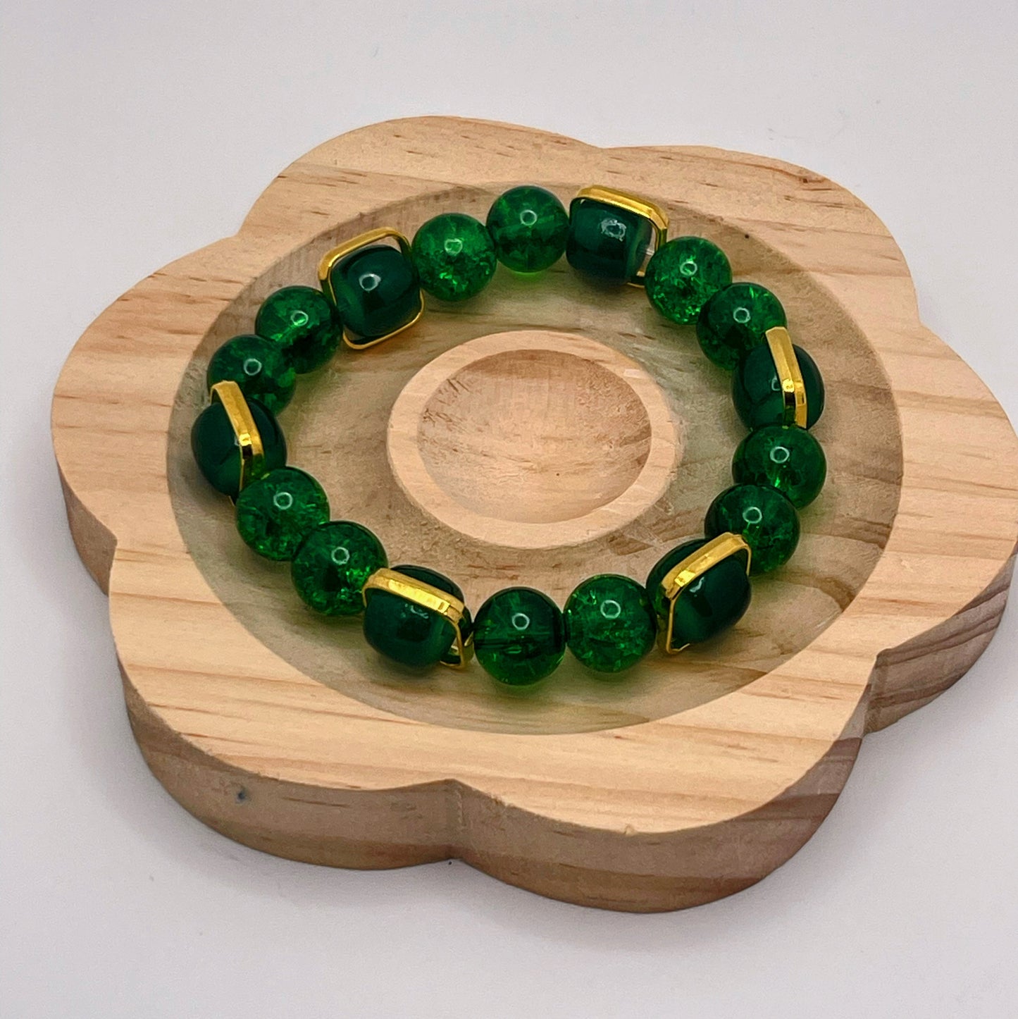 Glass Bead Bracelet