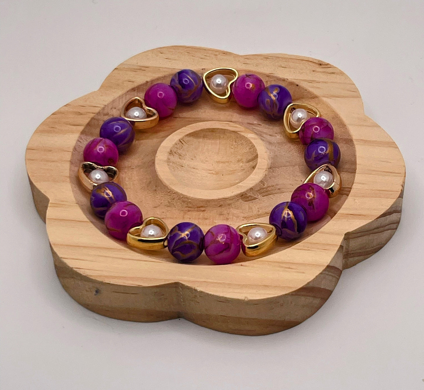 Glass Bead Bracelet