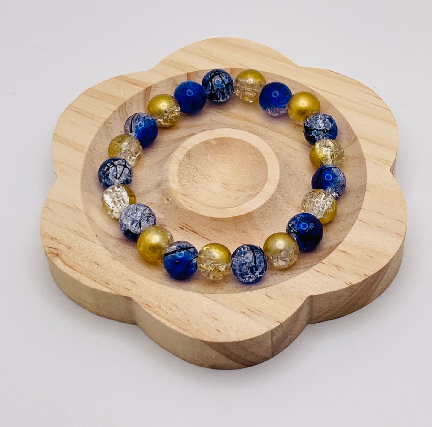 Glass Bead Bracelet