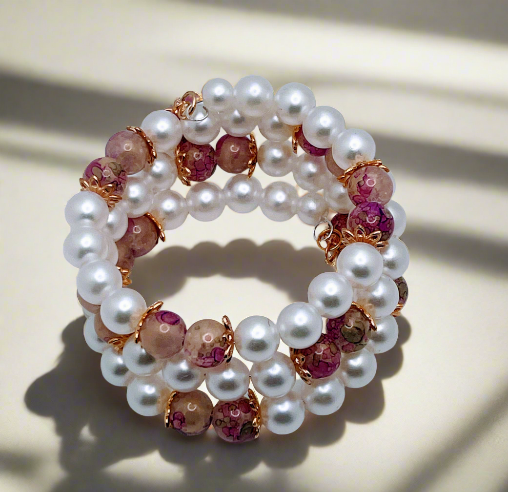 Glass Bead Bracelet