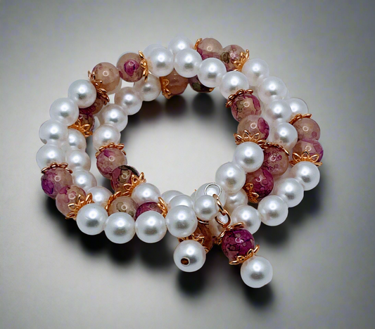 Glass Bead Bracelet