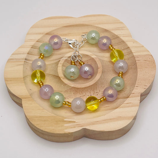 Glass Bead Bracelet