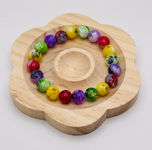 Glass Bead Bracelet