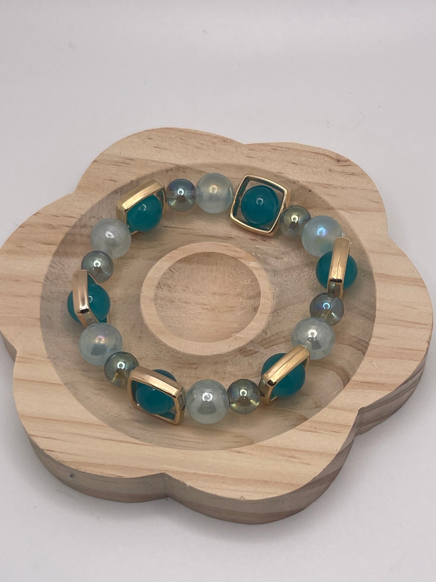 Glass Bead Bracelet