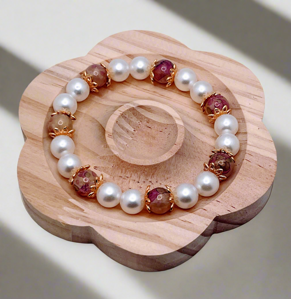 Glass Bead Bracelet